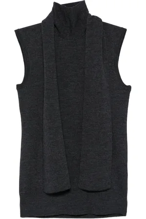 Totême Scarf-detailing sleeveless top