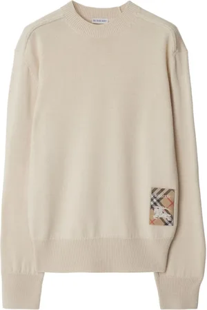 Burberry Checked wool jumper