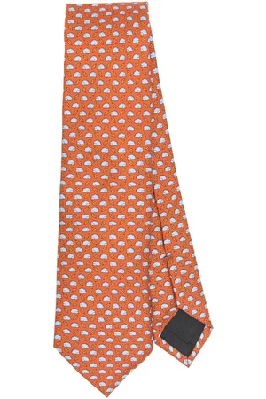 Ermenegildo Zegna Patterned-jacquard tie