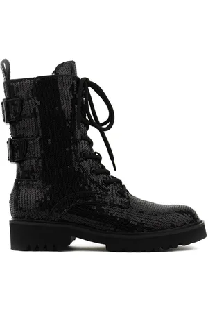 Paul Warmer X Lola Cruz Asai glitter boots