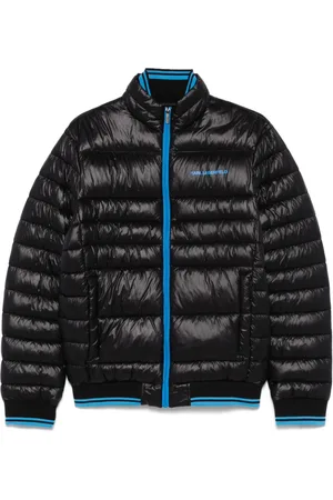 Karl Lagerfeld Logo-print puffer jacket