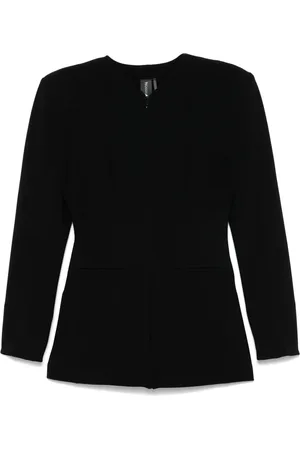 Norma Kamali Long-sleeve zip-up jacket