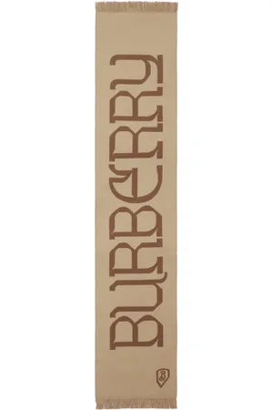 Burberry Logo wool scarf