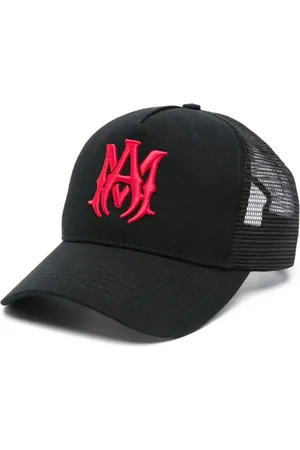 AMIRI Logo-embroidered trucker cap
