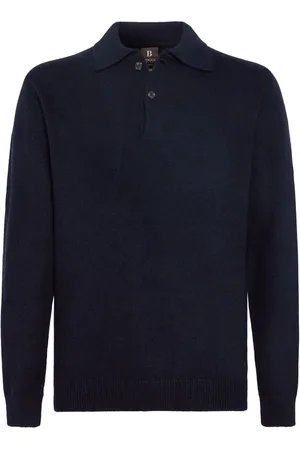 Boggi Milano Cashmere polo neck jumper