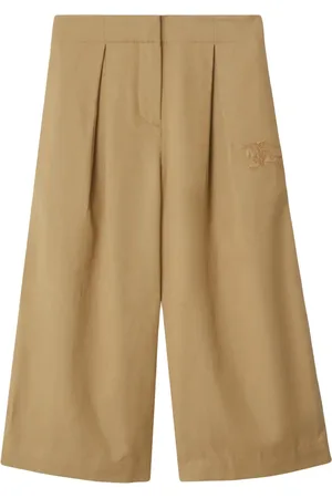 Burberry Equestrian Knight pleated trousers