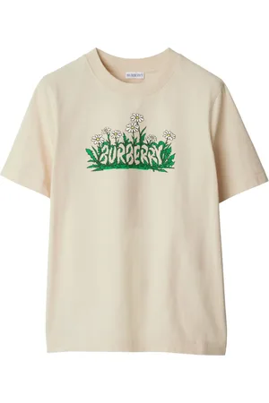 Burberry Daisy Logo Cotton T-shirt