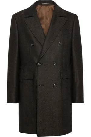Boggi Milano Wool double-breasted coat
