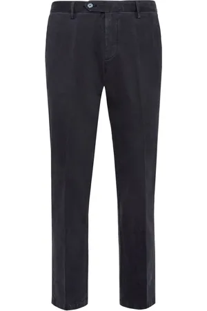 Boggi Milano Button-fastening tapered trousers