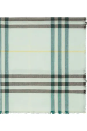 Burberry Checked wool scarf