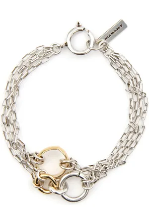 Isabel Marant Dancing logo-engraved bracelet