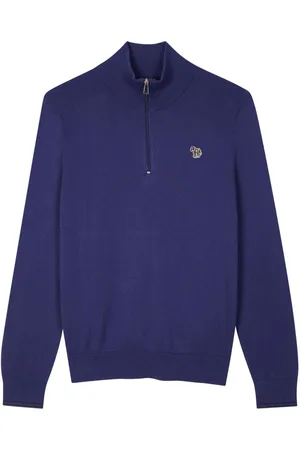 Paul Smith Zebra half-zip sweater