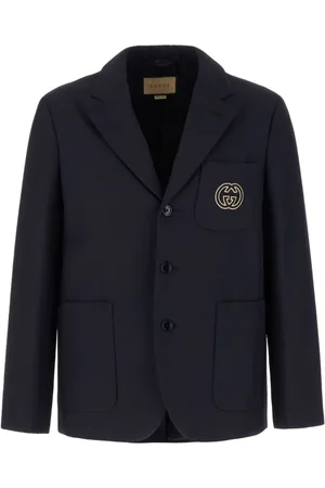 Gucci Interlocking-G-motif padded blazer