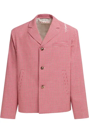 Marni Check-pattern blazer