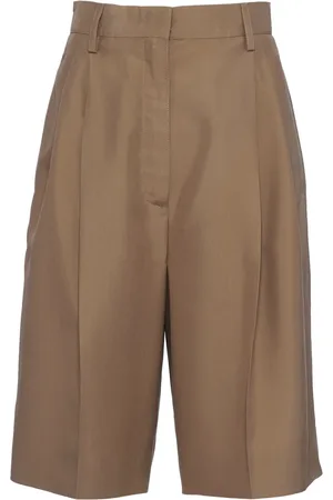 Prada Silk bermuda shorts