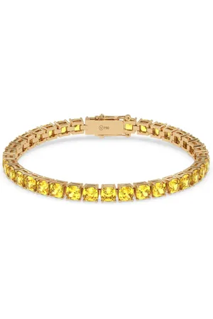 VEYNOU 18kt recycled gold Helia diamond tennis bracelet