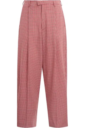 Marni Check pattern trousers