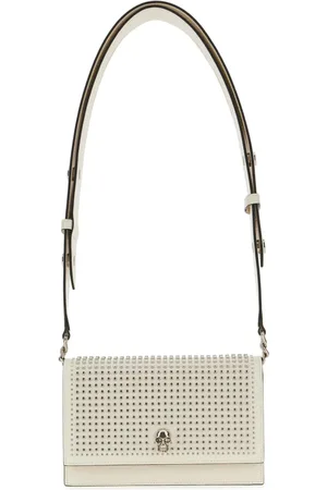 Alexander McQueen Small The Biker Skull shoulder bag