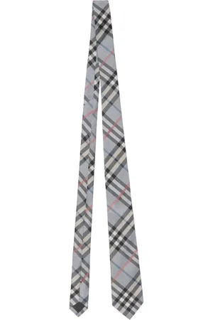 Burberry Check silk tie