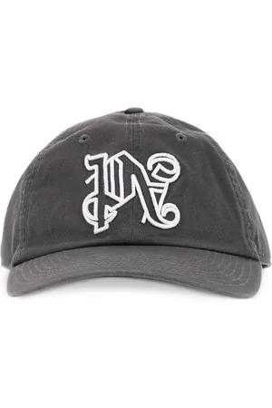 Palm Angels Monogram-embroidered baseball cap