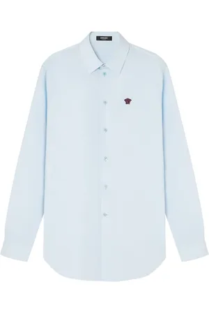 VERSACE Medusa-embroidered shirt