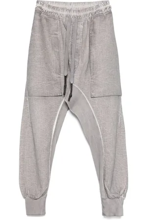 ISAAC SELLAM EXPERIENCE Gusset Stripe Plomb trousers