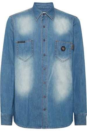 Philipp Plein Skull-appliqu?? shirt