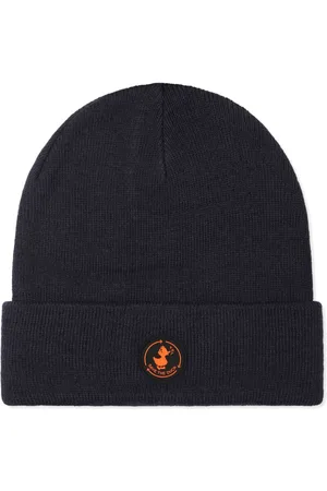 save the duck Logo-patch beanie