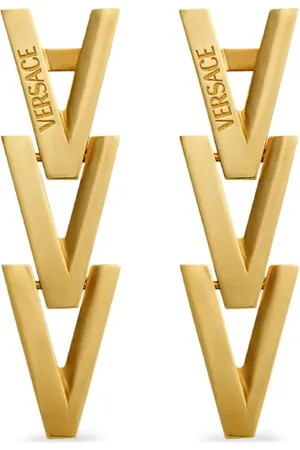 VERSACE V2025 Chain drop earrings