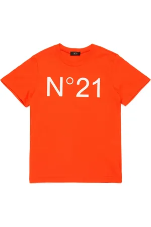 Nº21 Logo-print jersey T-shirt