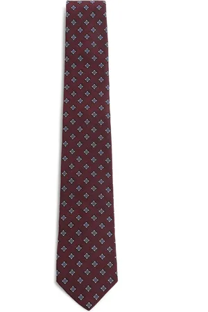 VALENTINO GARAVANI Micro-check silk tie