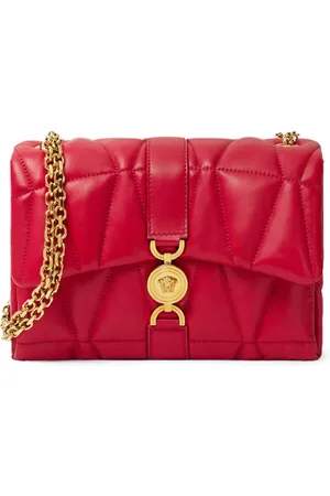 VERSACE Kleio quilted shoulder bag
