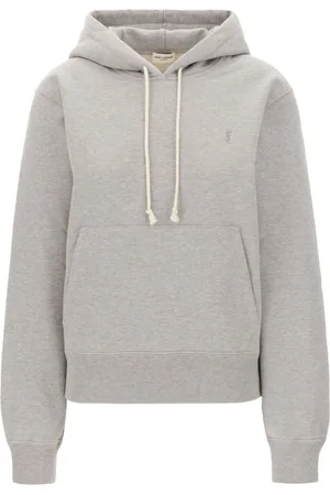 Saint Laurent Cassandre-logo cotton hoodie
