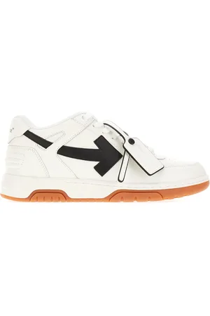 OFF-WHITE Out Of Office panelled leather sneakers