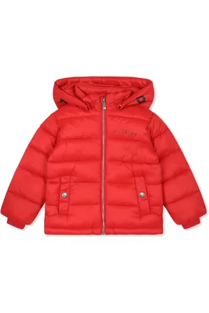 John Richmond Logo-print puffer jacket