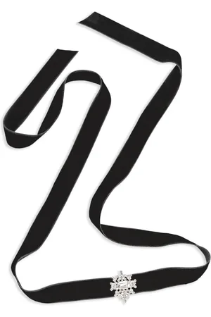 Jennifer Behr Milania Ribbon Tie choker