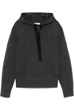 Jil Sander Mélange-effect hoodie