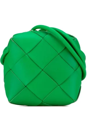 Bottega Veneta 2012-present Mini Lambskin Intrecciato Cassette Camera crossbody bag