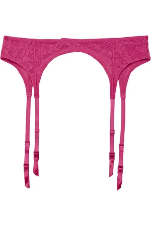 FLEUR DU MAL Le Stretch lace garter belt