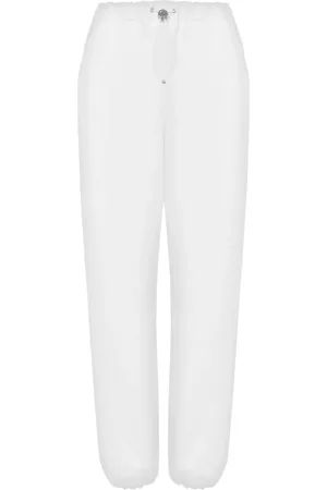 Moschino Elasticated-ankles track pants