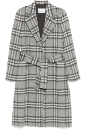 Manuel Ritz Checked coat