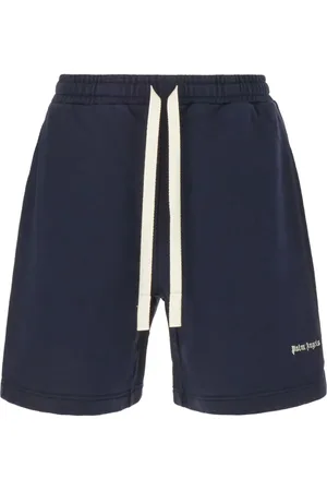 Palm Angels Logo-embroidered bermuda shorts