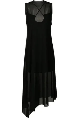 Gloria Coelho Semi-sheer overlay dress