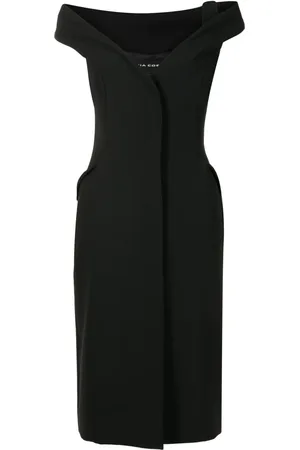 Gloria Coelho Off-shoulder midi dress