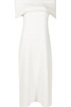 Gloria Coelho Off-shoulder midi dress
