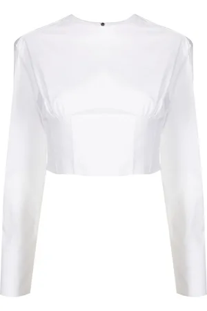 Gloria Coelho Corset-panelled T-shirt