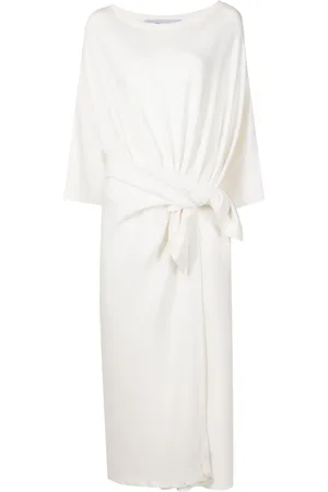 Gloria Coelho Knot-detail midi dress
