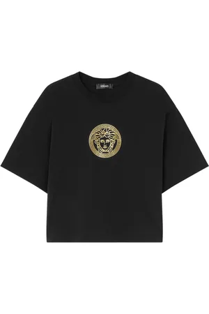 VERSACE Medusa cropped T-shirt