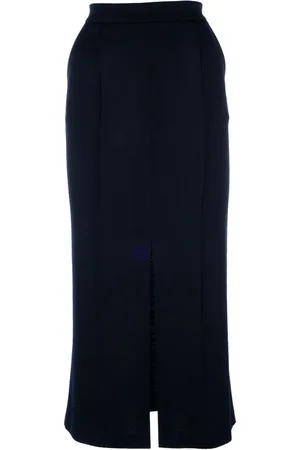 CRUNA Slit pencil skirt