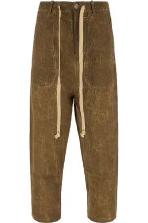 UMA WANG Drawstring-waist trousers